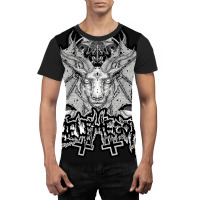 Goat Bat Graphic T-shirt | Artistshot