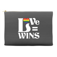 Love Wins Accessory Pouches | Artistshot