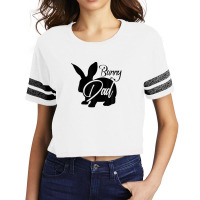 Bunny Dad - Cute Easter Rabbit Father's Day Novelty Design Scorecard Crop Tee | Artistshot