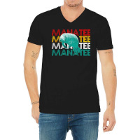 Manatee T  Shirt Manatee T  Shirt (1) V-neck Tee | Artistshot