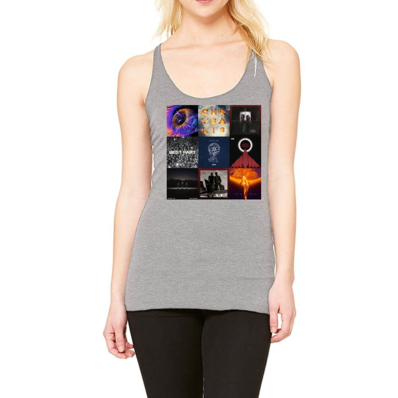 The Score All Albums And Popular Singles And Eps Racerback Tank by wilyamrotsenu | Artistshot