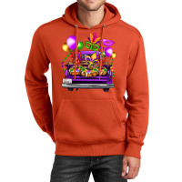 Mardi Gras Farm Truck Unisex Hoodie | Artistshot