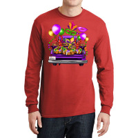 Mardi Gras Farm Truck Long Sleeve Shirts | Artistshot