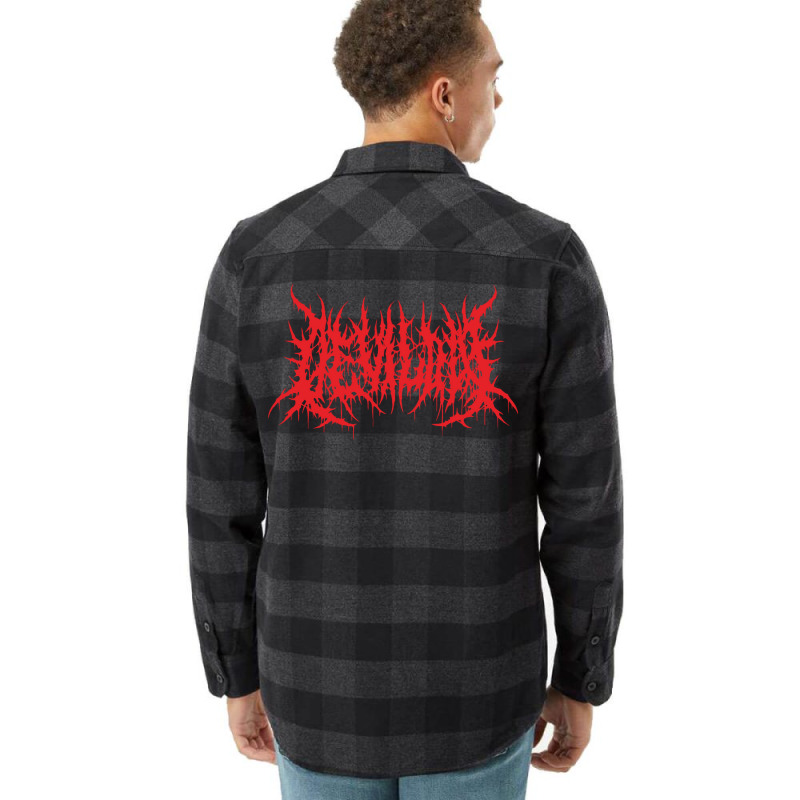 メタルバンド Deathcore Flannel Shirt | Artistshot