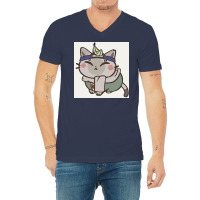 Meow V-neck Tee | Artistshot