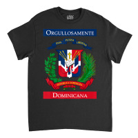 Trending Orgullosamente Dominicana Dominican Flag Classic T-shirt | Artistshot