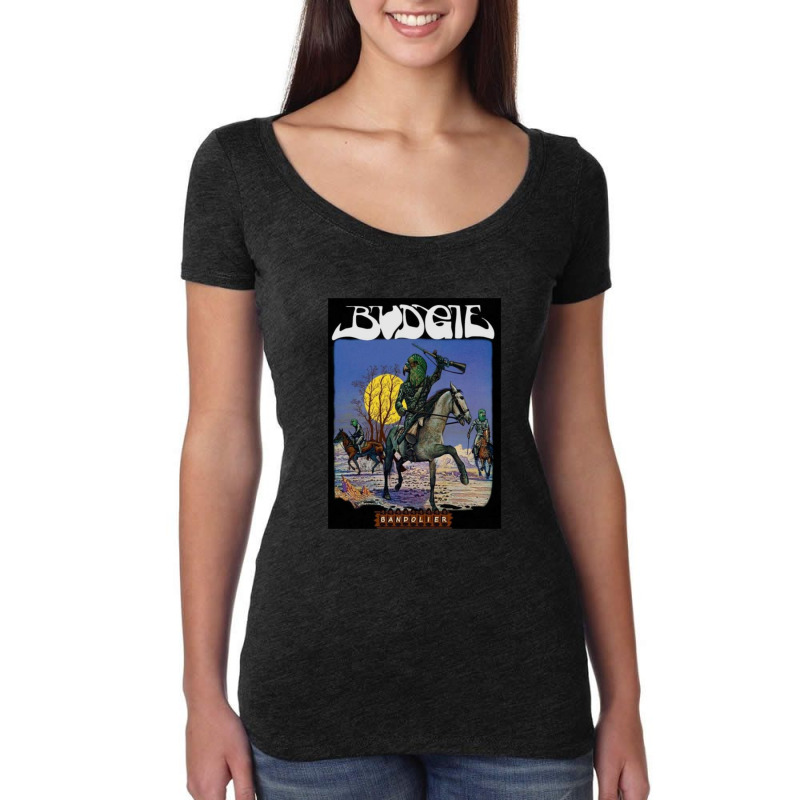 Budgie Bandolier Classic Women's Triblend Scoop T-shirt by AnthonyNone | Artistshot