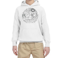 Beautiful Place For Camping Youth Hoodie | Artistshot