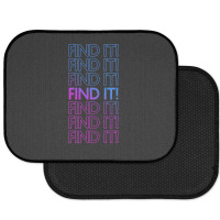 Find It! Purple Rear Car Mat | Artistshot