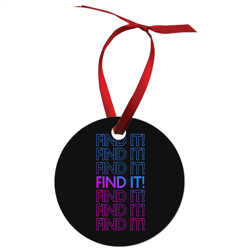 Find It! Purple Ornament | Artistshot