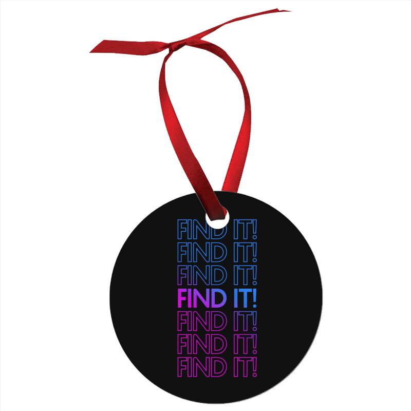 Find It! Purple Ornament | Artistshot