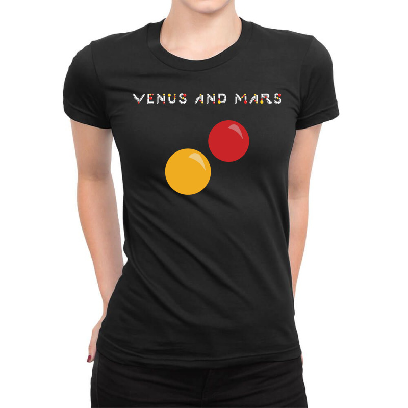 Venus And Mars   Album Cover Ladies Fitted T-Shirt by arrizamrouehn | Artistshot