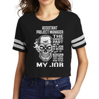 Limited Edition Assistant Project Manager T Shirt - The Hardest Part G Scorecard Crop Tee | Artistshot