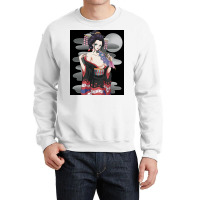 Nico Robin Nip Slip Wano Gear (background) Crewneck Sweatshirt | Artistshot