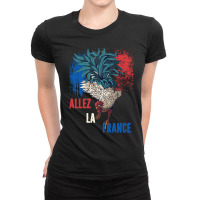 Trending France Coq French Flag Ladies Fitted T-shirt | Artistshot