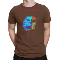 This Is Not America   Claes Bang (neon) T-shirt | Artistshot