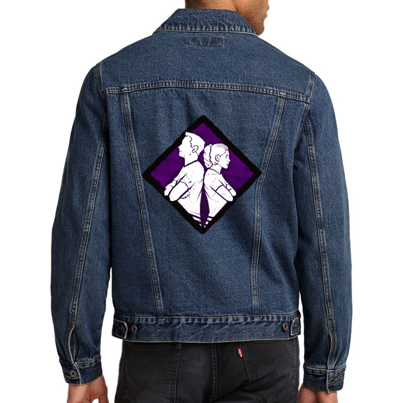 Better Together Hq Diamond Perk Inspired Splash Art Men Denim Jacket by FeytenJoreto | Artistshot