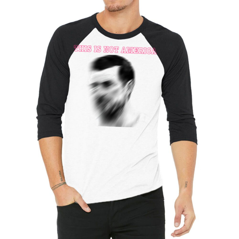 This Is Not America   Claes Bang (perspective Blur) 3/4 Sleeve Shirt by wilyamrotsenu | Artistshot