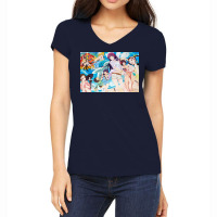 Monogatari Series   Group Summer Women's V-neck T-shirt | Artistshot