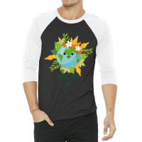 Happy Mother Earth Day8xrlbscfoq 70 3/4 Sleeve Shirt | Artistshot