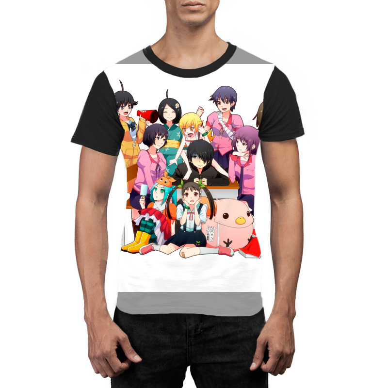 Monogatari Series Graphic T-shirt by avilesjorhama | Artistshot