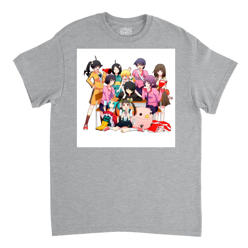 Monogatari Series Classic T-shirt by avilesjorhama | Artistshot