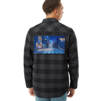 Night Anime Flannel Shirt | Artistshot