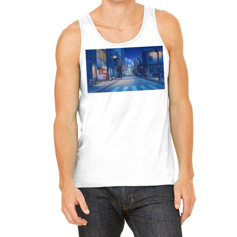 Night Anime Tank Top | Artistshot