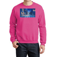 Night Anime Crewneck Sweatshirt | Artistshot