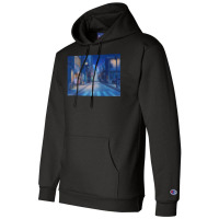 Night Anime Champion Hoodie | Artistshot