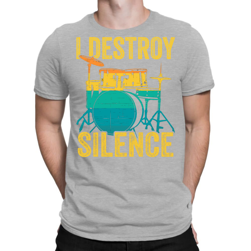 I Destroy Silence T-shirt | Artistshot