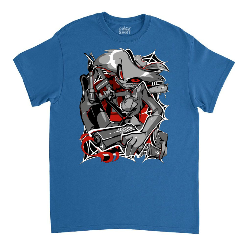 Angel Dust Demon Design   Hazbin Hotel Classic T-shirt by daniyaonan9 | Artistshot