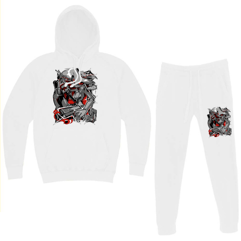 Angel Dust Demon Design   Hazbin Hotel Hoodie & Jogger set by daniyaonan9 | Artistshot