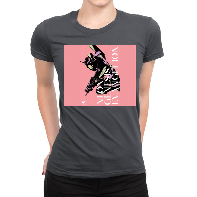 Neon Genesis Evangelion 8 Ladies Fitted T-Shirt by shafaqrabohz | Artistshot