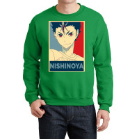 Nishinoya Yuu Hope Crewneck Sweatshirt | Artistshot