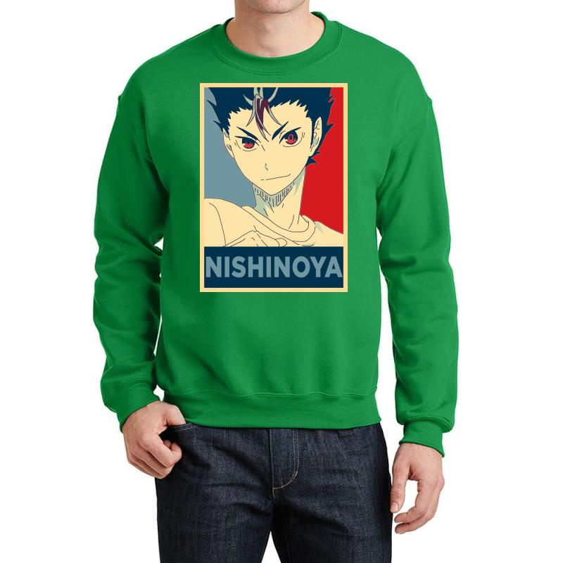 Nishinoya Yuu Hope Crewneck Sweatshirt | Artistshot