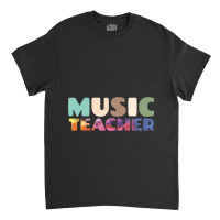 Music Teacher Multicolor Essential Classic T-shirt | Artistshot