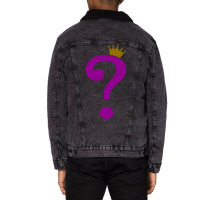 Riddle Me This King Unisex Sherpa-lined Denim Jacket | Artistshot