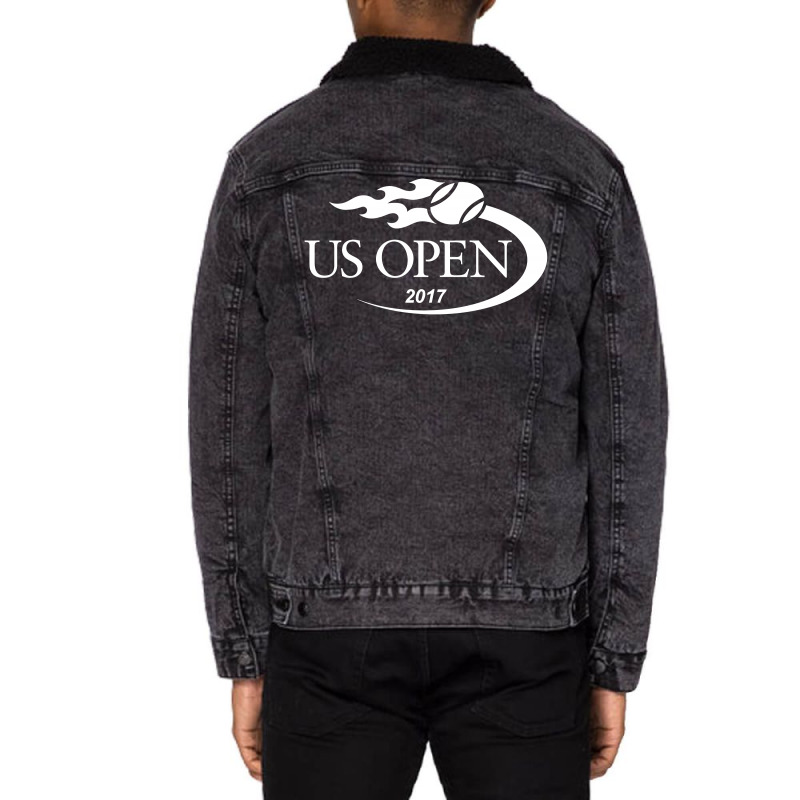 Us Open Tennis 2017 Unisex Sherpa-lined Denim Jacket | Artistshot