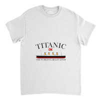 Titanic 1912 Rms Titanic Cruise Ship Disaster Classic T-shirt | Artistshot