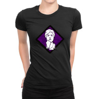 Resilience Hq Diamond Perk Inspired Splash Art Ladies Fitted T-shirt | Artistshot