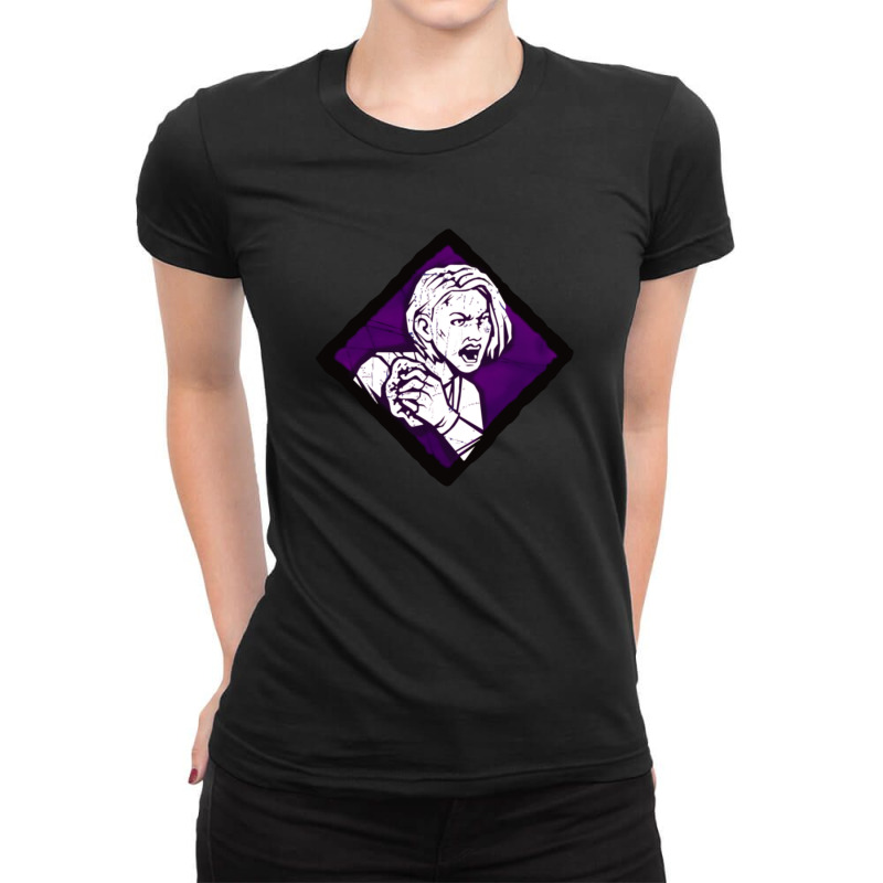 Resurgence Hq Diamond Perk Inspired Splash Art Ladies Fitted T-shirt | Artistshot