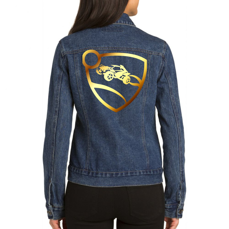 Mens Best Rocket League Cute Gifts Ladies Denim Jacket by mrirtstruppg | Artistshot