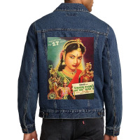 Mayabazar Indian Film Poster Men Denim Jacket | Artistshot