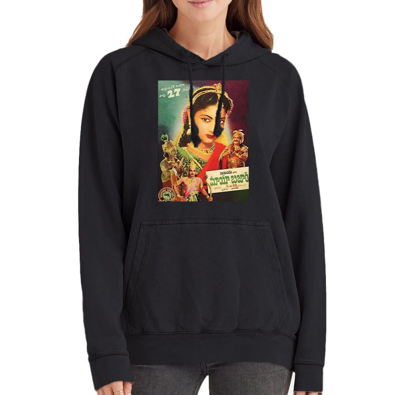 Mayabazar Indian Film Poster Vintage Hoodie by BrentBir | Artistshot