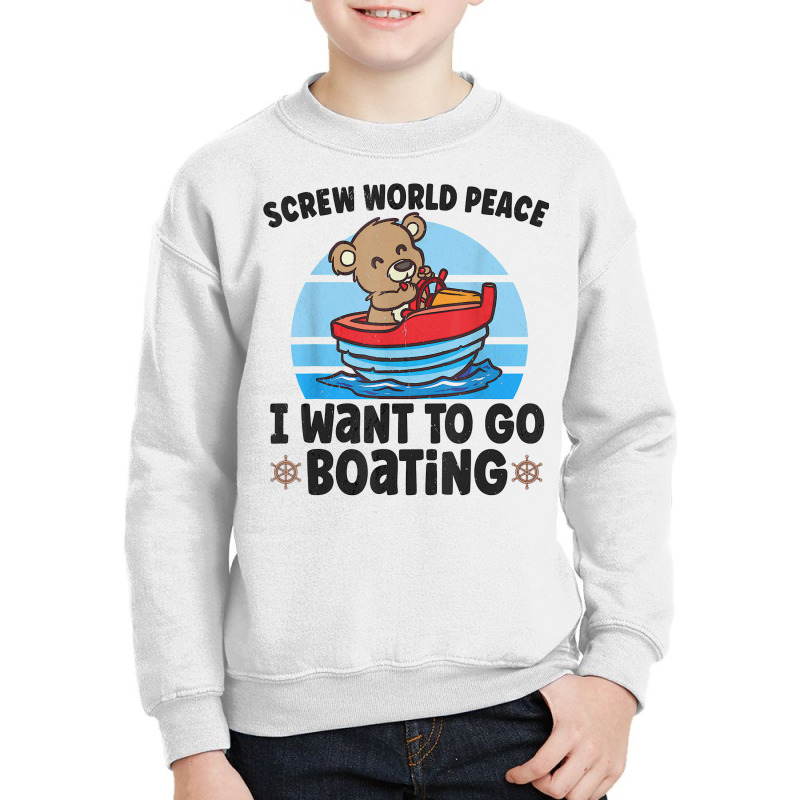 Sailing Sailboat Boating Kid Child Yacht Boat T Shirt Youth Sweatshirt | Artistshot