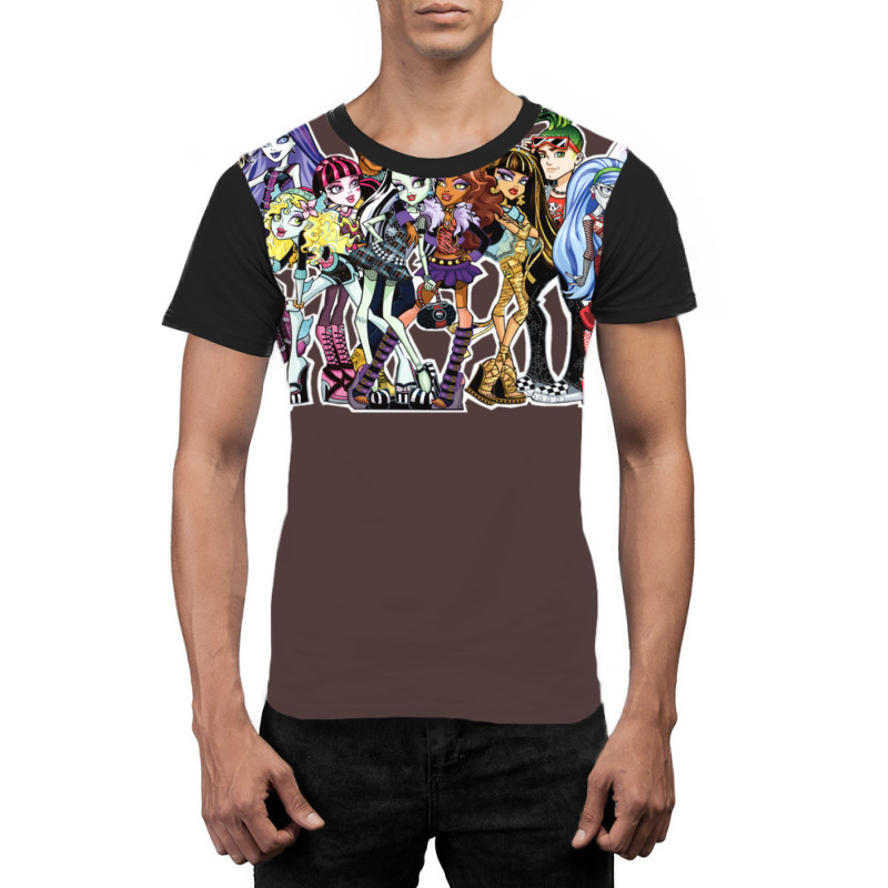 Monster High Core Characters Graphic T-shirt by markkasihanu | Artistshot