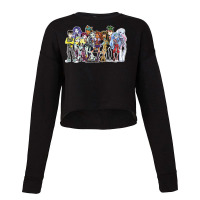 Monster High Core Characters Cropped Sweater | Artistshot