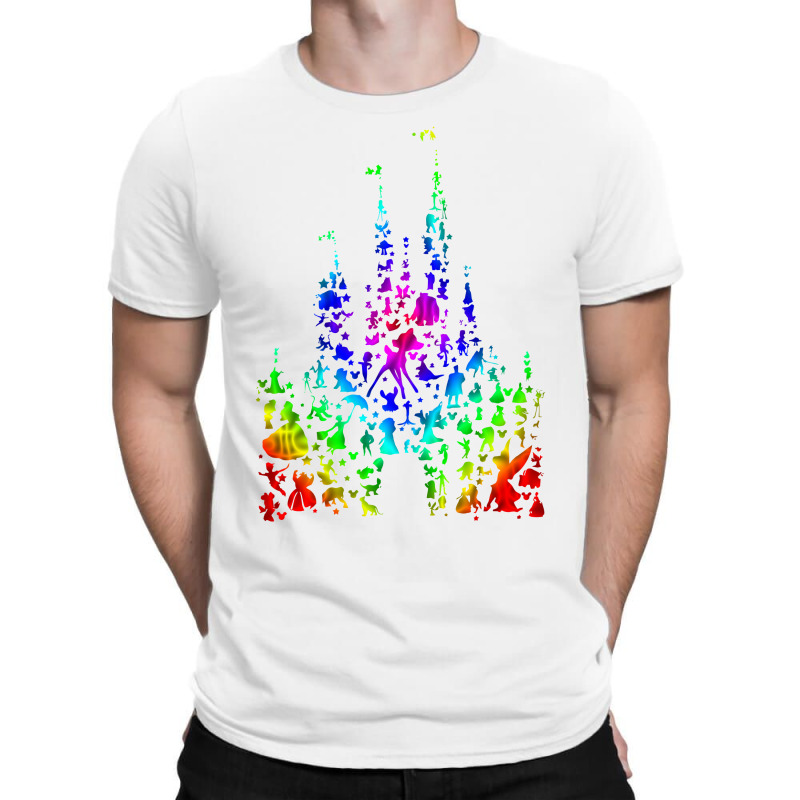 Happiest Castle On Earth (rainbow Explosion) Sleeveless Top T-shirt | Artistshot