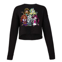 Monster High Core Girls Cropped Sweater | Artistshot